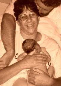 Image of woman relaxed at birth