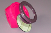 Image of dismantled fuchsia mirror