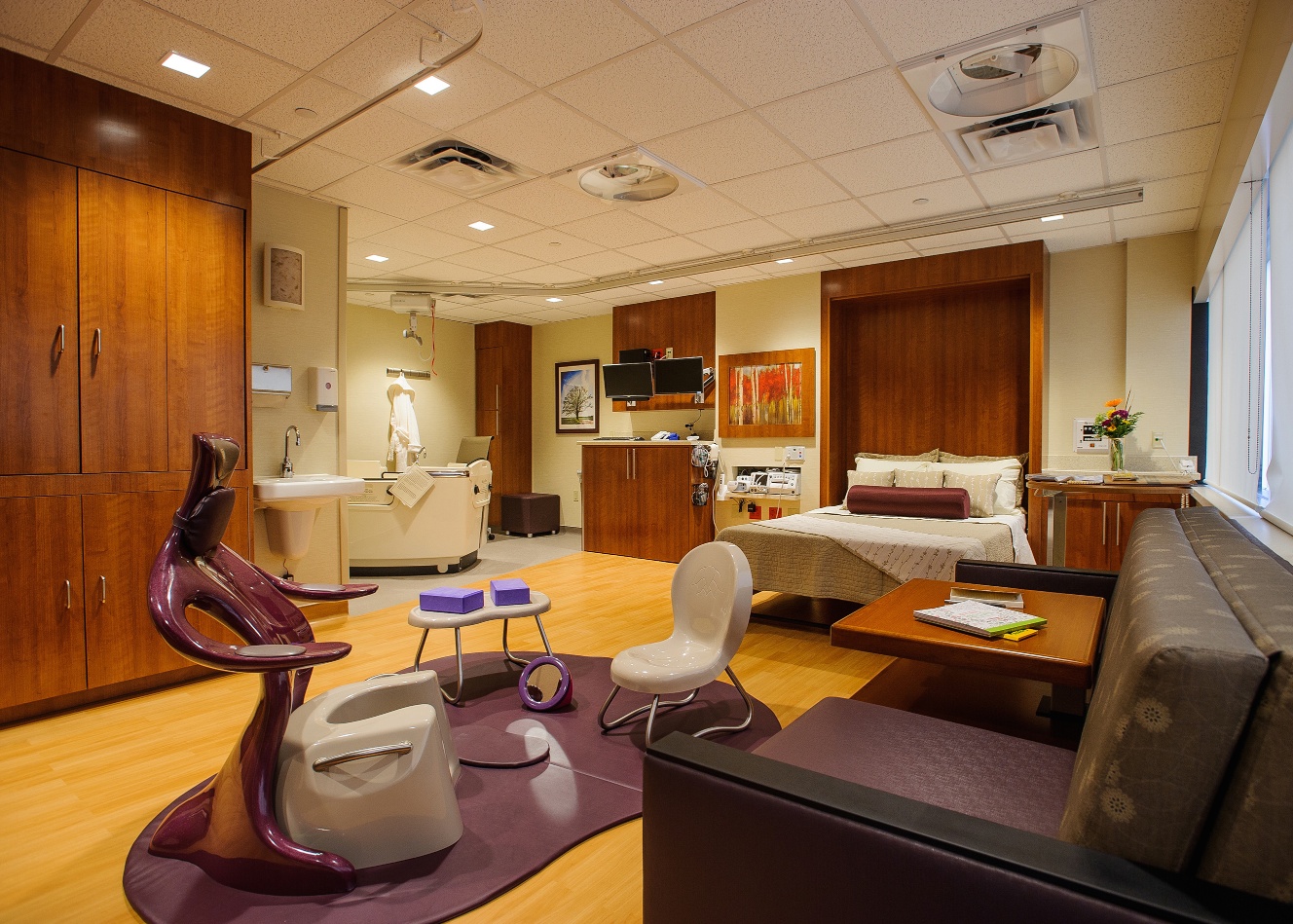 Image of BirthRite Floor Studio at University of Missouri Women’s and Children’s Hospital, USA